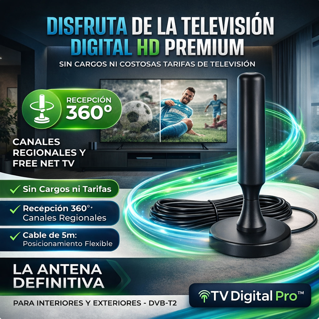 Antena TV digital HD