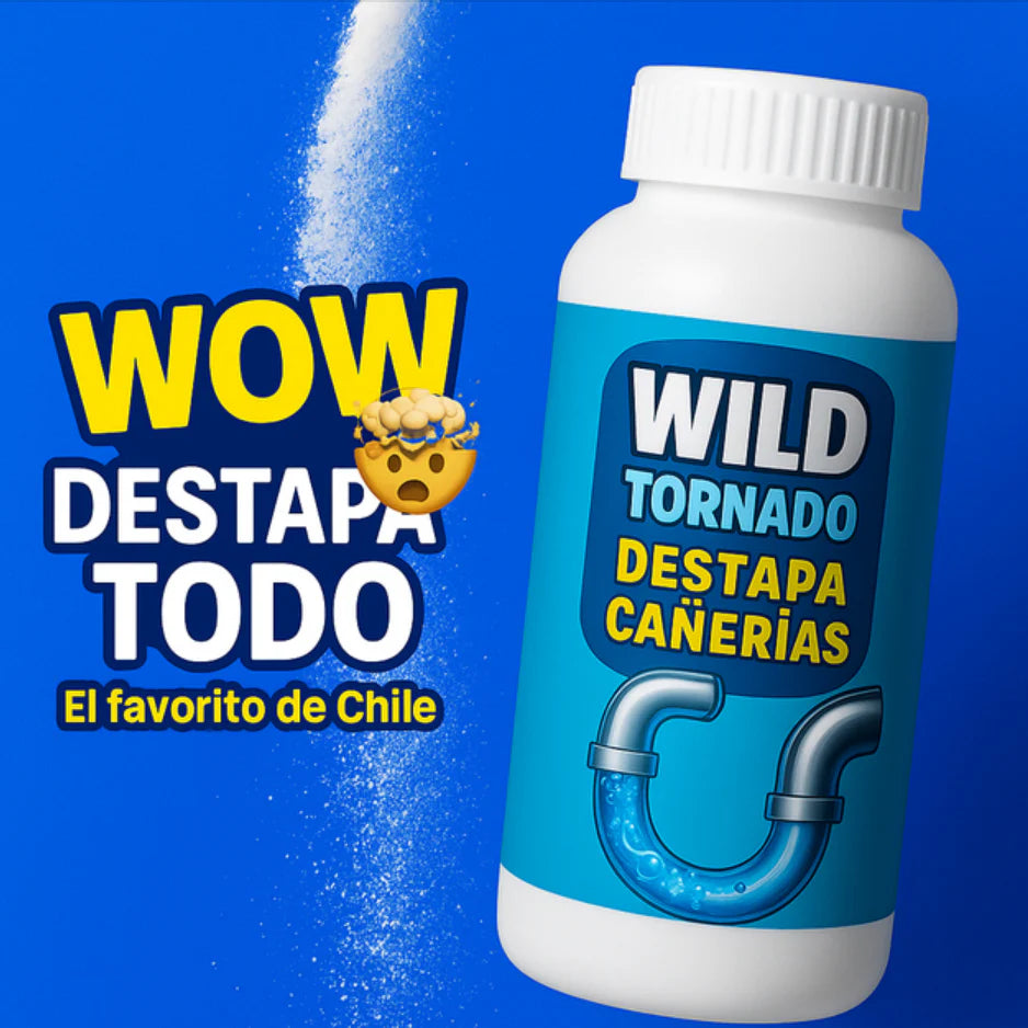 Destapa Cañería - Wild Tornado® Importado 🇺🇸 | Paga 1 lleva 3