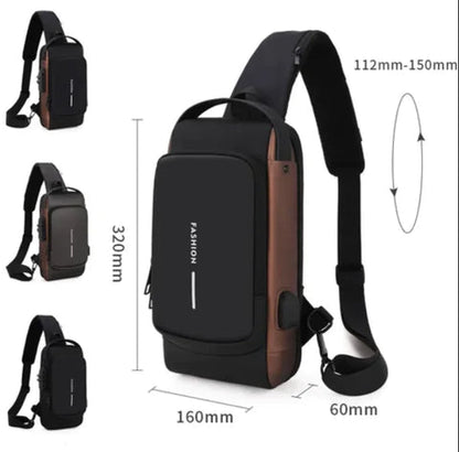 Maletín antirrobo Impermeable + Puerto USB y contraseña